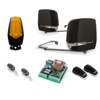 Kit automatizare poarta batanta Motorline TELICA230, 200 Kg/canat, 2.5 m/canat, 380 W(contine lampa)
