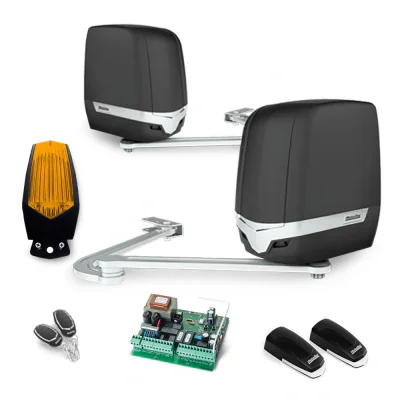 KIT automatizare poarta batanta Motorline TELICA24, 200 Kg/canat, 2.5 m/canat, 220 W(contine lampa)