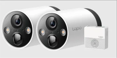 Kit camere Supraveghere WIFI, wireless TAPO C420S2, 2.4 GHz, WPA/WPA2- PSK, Detectează mișcarea,persoane, animale si autovehicule, Senzor: 1/3", rezolutie: 2K QHD (2560 × 1440 px), unghi de vizualizare: 113°, IR 15m, Protocol Wi-Fi: IEEE 802.11b/g/n,