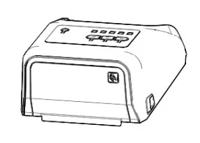 Kit, Cover Assembly for Standard Models without the Print Touch icon (includes Media Window), ZD420T