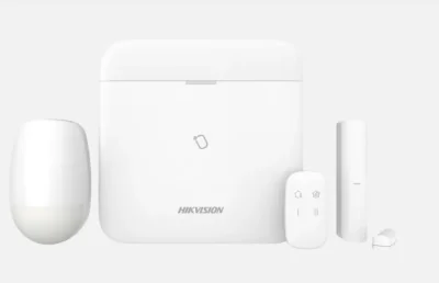 Kit de alarma wireless AX PRO Middle Level DS-PWA96-Kit-WE,  Wireless Control Panel Kit, 868MHz two-way wireless; Dual Wireless Technology: Tri-X & CAM-X; Long RF transmission range; Up to 96 Wireless Zones/Outputs, 8 Wireless Ta Readers/Keypads, 6 W