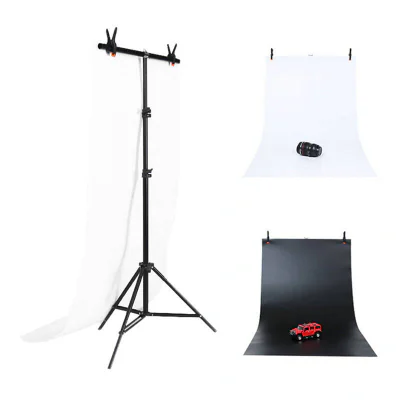 Kit de montare pentru fundal foto/stand Puluz 70x200cm + fundal foto 2 buc DCA0976