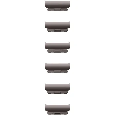 Kit de zale Apple Link Bracelet 46 mm pentru Apple Watch 44/45/46/49 mm, Slate
