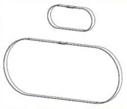 KIT MEDIA DRIVE BELTS EXTENDED/ONLY FOR ZE500 SERIES