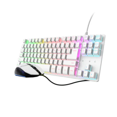 Kit mouse + tastatura Trust GXT 798TW 2-IN-1, alb
