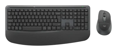 Kit periferice Logitech MK880 Signature Comfort Plus Combo, Wireless, Graphite "920-014032"