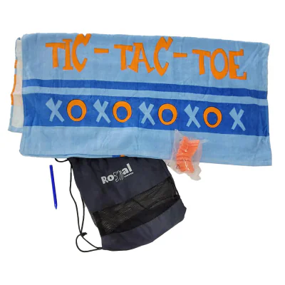 Kit plaja-prosop Tic-tac-toe