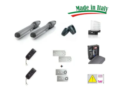 Kit porți batante 2 x 3 m, 230V K-KVECTI2