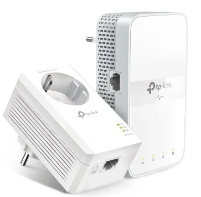 Kit PowerLine, TP-Link, TL-WPA7617 KIT, AV1000 Gigabit Powerline ac Wi- Fi, TL-WPA7517+ TL-PA7017, Standarde și Protocoale:  IEEE 1901, IEEE 802.3, IEEE 802.3u, IEEE 802.3ab, IEEE 802.11b/g/n (2.4GHz), IEEE 802.11a/n/ac (5GHz), acoperire: 300m prin c