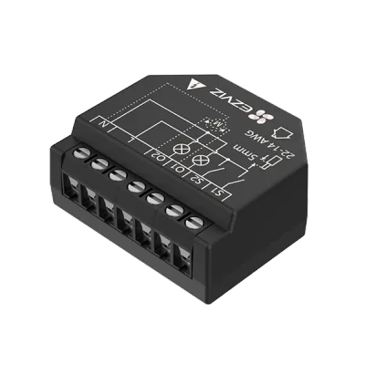 KIT SMART HOME Ezviz T36WM pentru controlul Iluminatului, Wi-Fi Relay 2.4GHz, conectivitate: Wi-Fi 6, BLE, 2.4 GHz, IEEE802.11b, 802.11g, 802.11n, raza: 200m (spatiu deschis), allimentare: 100-240VAC, 50 –60Hz, dimensiuni 38.4 × 43.8 × 18.5mm, greuta
