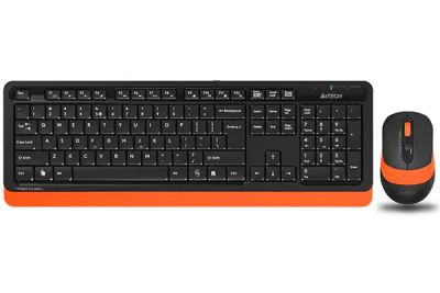 Kit Tastatura si Mouse A4Tech FG1010, wireless, Grey