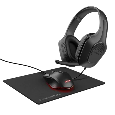 Kit Trust GXT790P Tridox 3-IN-1, negru