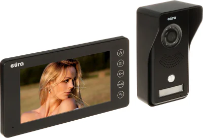 Kit videointerfon EURA VDP-76A3, sistem Eura-Connect