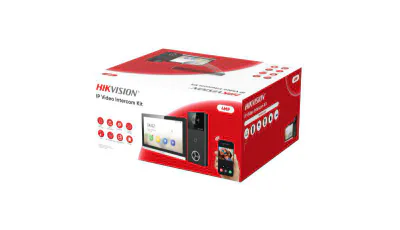 KIT VIDEOINTERFON Hikvision IP WIFI 1FAMILIE DS-KIS610-P 4MP higher resolution cu unghi vizualizare de 150° 2 locks control Multiple metode de deschidere: Card, Bluetooth, Hik-Connect, indoor station Inregistrare si playback prin indoor station sau d