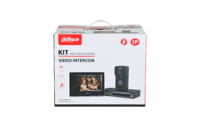 Kit videointerfon IP Dahua, 1MP, 1 familie aparent, 7 inch, IC card, PoE