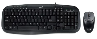 Kit Tastatura si Mouse Genius Smart KM-200, neagra