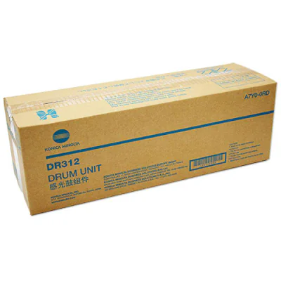 Drum Unit Original Konica-Minolta Black, DR-312K, pentru Bizhub 227|Bizhub 287|Bizhub 367, 8K, "A7Y00RD"