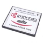 KYOCERA 4GB CF, 4 GB, CompactFlash, White