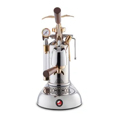La Pavoni Espressomachine Handlever (LPLEXP01EU) Expo 2015 chrom gold