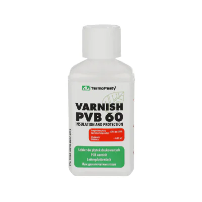 Lac PVB 60 AG TERMOPASTY VARNISH-PVB-60/50, sticlă 50 ml