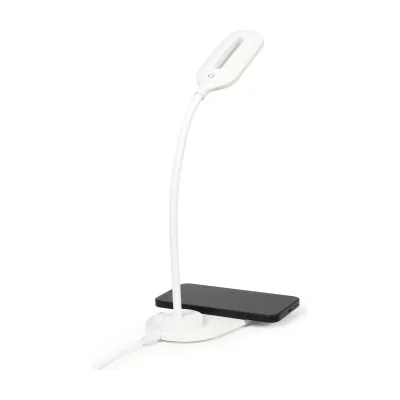 LAMPA BIROU LED Gembird, incarcare wireless, putere 10W, temperatura culoare 2893k-7072k, cablu 1.5m, negru "TA-WPC10-LED-01"