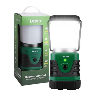 Lampa de camping LEPRO 3300008, 1000 lm, 3600 mAh