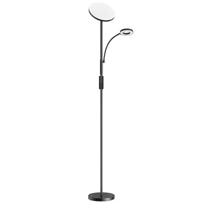 Lampă de podea dublă cu telecomandă BlitzWill BWL-FL-0001 36W (negru)