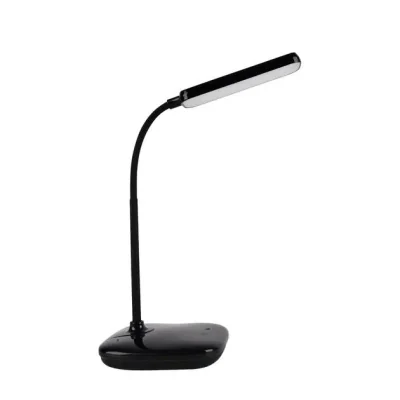 Lampa LED birou OSRAM PANAN DISK SQ, 12W, 750 lm, lumina alba(2700K- 6500K), dimabila, Negru