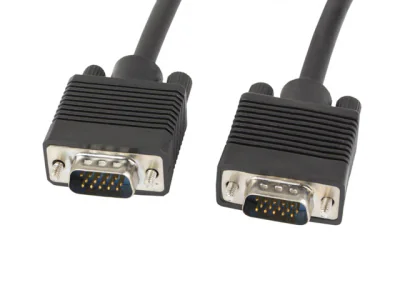 Lanberg CA-VGAC-10CC-0030-B VGA cable 3 m VGA (D-Sub) Black "CA-VGAC-10CC-0030-B"