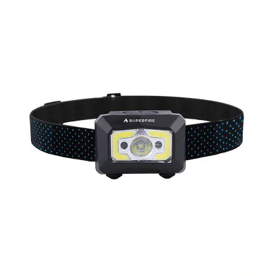 Lanternă frontală Superfire X30 – 340 lm, USB, 5 moduri, 130 m