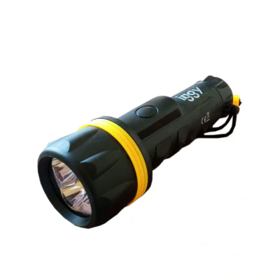 LANTERNA LED Iggy, buton lateral on-off, 100 lumeni, IP44, material ABS+cauciuc, baterie: 2 x tip D (nu sunt incluse) "IGFL-LED-LAMP-02"