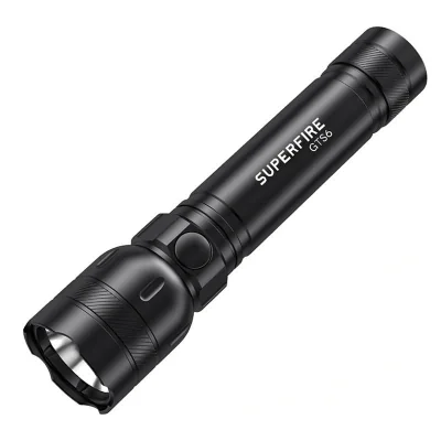 Lanternă Superfire GTS6 – 360 lm, USB-C, 7W, 5 moduri, 150 m