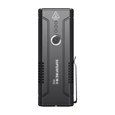 Lanternă Superfire M12 – 8000 lm, 6 moduri, rezistentă la apă