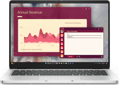 Laptop Business DELL Pro 14, cu procesor Intel Core Ultra 7 265U, 14'' IPS, 16 GB DDR5, 512 GB, Intel Integrated, Linux, 3 ani Garantie
