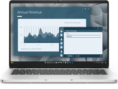 Laptop Business DELL Pro 14, cu procesor Ryzen AI 5 340, 14'' IPS, 16 GB DDR5, 512 GB SSD, AMD Radeon 840M, Windows 11 Pro, 3 ani Garantie