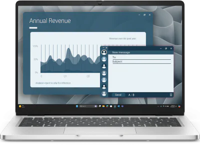Laptop Business DELL Pro 14, cu procesor Ryzen AI 7 PRO 350, 14'' IPS, 16 GB DDR5, 512 GB SSD, AMD Radeon 860M, Windows 11 Pro, 3 ani Garantie