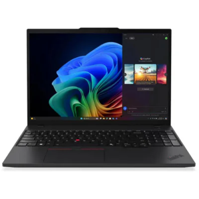 Laptop Business Lenovo ThinkPad T16 Gen 4, cu procesor Ryzen AI 5 340, 16" IPS, 32 GB DDR5, 1TB, AMD Radeon 840M Graphics, Windows 11 Pro, 3 ani Garantie