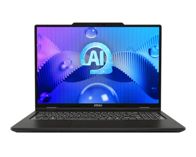 Laptop Consumer MSI Venture 16 AI, cu procesor Intel Core Ultra 7 155H, 16'' OLED, 16 GB DDR5, 512 GB SSD, Intel Arc Graphics, Fara OS, 2 ani Garantie