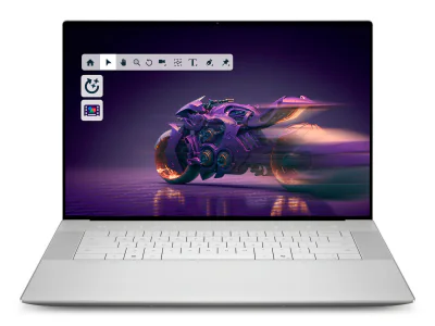 Laptop DELL DA16250, Intel Core Ultra 9, 16,3 inch, 4K Ultra HD OLED, 64GB RAM, Intel Arc 140T