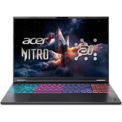 Laptop Gaming Acer Nitro 16S AI, cu procesor Ryzen AI 7 350, 16'' IPS, 16 GB DDR5, 1 TB SSD, NVIDIA GeForce RTX 5060, 8GB GDDR7, Fara OS, 2 ani Garantie