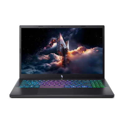 Laptop Gaming Acer Nitro V 15, cu procesor AMD Ryzen 5 150, 15.6'' IPS, 16 GB DDR5, 512 GB, NVIDIA GeForce RTX 5060, 8GB GDDR7, Fara OS, 2 ani Garantie