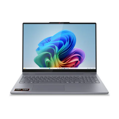 Laptop Lenovo IdeaPad 5 2-in-1 16AKP10 Copilot+ PC, AMD Ryzen AI 7 350, 16 inch, 16GB RAM, 1TB SSD, AMD Radeon 860M, Fără OS, Luna Grey