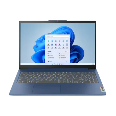 Laptop Lenovo IdeaPad Slim 3 15AMN8, AMD Ryzen 5 40, 15,6 inch, 8GB RAM, 512GB SSD, AMD Radeon 610M, Fără OS, Abyss Blue