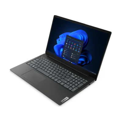 Laptop Lenovo V15 G4 AMN, AMD Ryzen 5 7520U, 15,6 inch, 16GB RAM, 512GB SSD, AMD Radeon 610M, Fără OS, Business Black