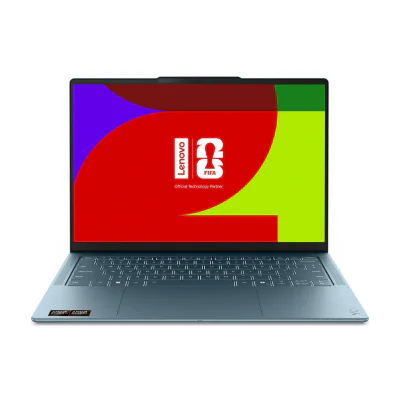 Laptop Lenovo Yoga Slim 7 14AGP11 Copilot+ PC, AMD Ryzen AI 7 445, 14 inch OLED, 16GB RAM, 1TB SSD, AMD Radeon 840M, Windows 11 Pro, Tidal Teal