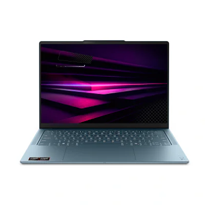 Laptop Lenovo Yoga Slim 7 14AGP11 Copilot+ PC, AMD Ryzen AI 7 445, 14 inch OLED, 32GB RAM, 1TB SSD, AMD Radeon 840M, Windows 11 Pro, Tidal Teal