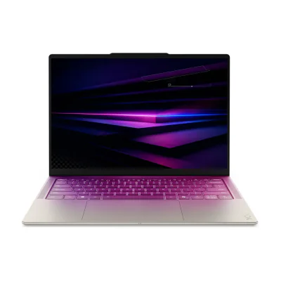 Laptop Lenovo Yoga Slim 7 14IPH11 Copilot+ PC, Intel Core Ultra 7 355, 14 inch OLED, 16GB RAM, 1TB SSD, Intel Graphics, Windows 11 Home, Seashell