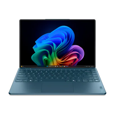 Laptop Lenovo Yoga Slim 9 14ILL10 Copilot+ PC, Intel Core Ultra 7 258V, 14 inch, 32GB RAM, 1TB SSD, Intel Arc Graphics 140V, Windows 11 Home, Tidal Teal