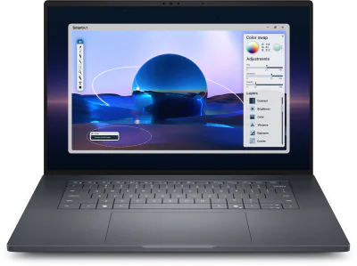 Laptop Workstation DELL Pro Max 16 Premium, cu procesor Intel Core Ultra 7 265H, 16'' WVA, 32 GB LPDDR5x, 1 TB SSD, NVIDIA RTX PRO 2000 Blackwell 8GB GDDR7, Windows 11 Pro, 3 ani Garantie