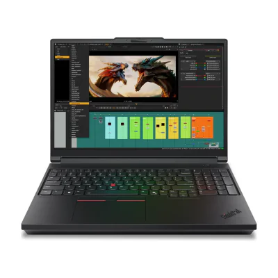 Laptop Workstation Lenovo ThinkPad P16 Gen 3, Intel Core Ultra 9 275HX, 16 inch, 32GB RAM, 1TB SSD, NVIDIA RTX PRO 1000 8GB, Windows 11 Pro, Black